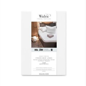 Walra Travel Hoeslaken Jersey Stretch Frans bed links