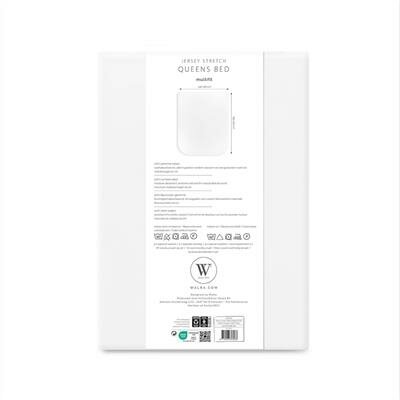 Walra Travel Hoeslaken Jersey Stretch Queensbed